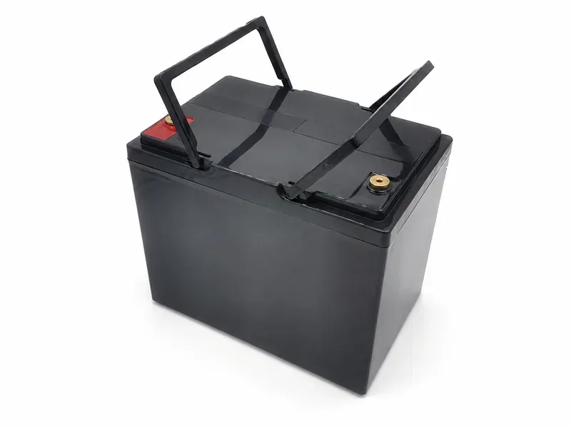 12.8V 200Ah LiFePO4 deep-cycle battery for longer-runtime RV, marine, and 12V backup systems, with black enclosure, handles, and brass terminals